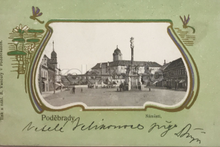 600 Kč NB Pohlednice Poděbrady, CZE118172