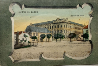 650 Kč NB Pohlednice Sadská, CZE118174