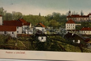 360 Kč NB Pohlednice Loučeň, CZE118182
