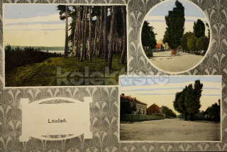 360 Kč NB Pohlednice Loučeň, CZE118184
