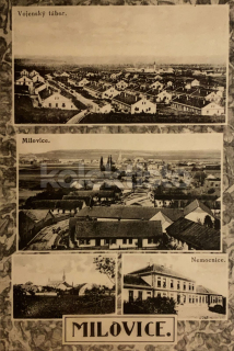 320 Kč NB Pohlednice Milovice, CZE118217