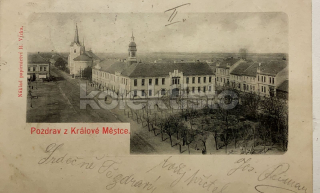 350 Kč NB Pohlednice Městec Králové, CZE118224