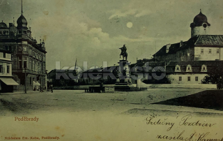 180 Kč NB Pohlednice Poděbrady, CZE118321