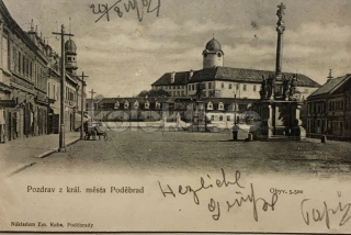 220 Kč NB Pohlednice Poděbrady, CZE118337