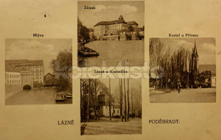 250 Kč NB Pohlednice Poděbrady, CZE118340