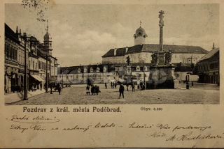 280 Kč NB Pohlednice Poděbrady, CZE118346