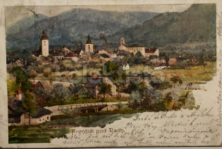 360 Kč NJ Pohlednice Frenštát pod Radhoštěm, CZE118476