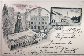 600 Kč NJ Pohlednice Frenštát pod Radhoštěm, CZE118568