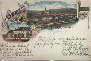 800 Kč OL Pohlednice Město Libavá, CZE118807
