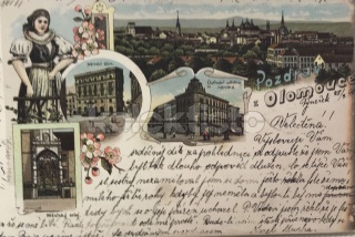 500 Kč OL Pohlednice Olomouc, CZE119097