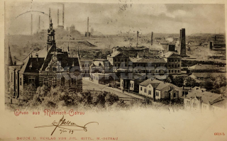 450 Kč OS Pohlednice Ostrava, CZE119587