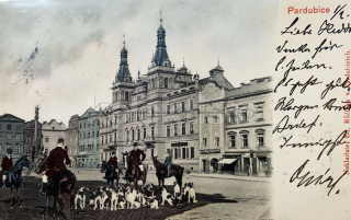 1200 Kč PA Pohlednice Pardubice, CZE119801