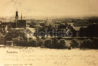 180 Kč PA Pohlednice Pardubice, CZE120041