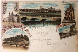400 Kč PA Pohlednice Pardubice, CZE120092