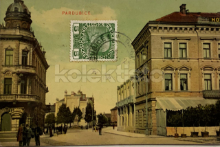 500 Kč PA Pohlednice Pardubice SYNAGOGY, CZE120099