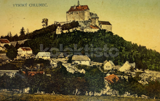 300 Kč PB Pohlednice Vysoký Chlumec, CZE120164