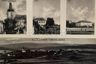 360 Kč PB Pohlednice Klučenice, CZE120201