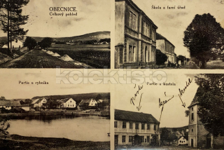 420 Kč PB Pohlednice Obecnice, CZE120236