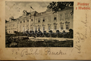 450 Kč PB Pohlednice Hluboš, CZE120242