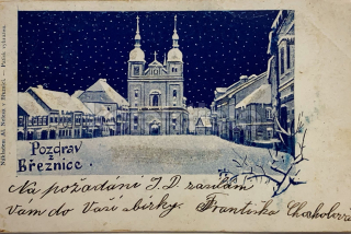500 Kč PB Pohlednice Březnice, CZE120262