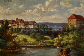 180 Kč PB Pohlednice Dobříš, CZE120284