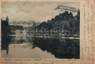 340 Kč PB Pohlednice Dobříš, CZE120303