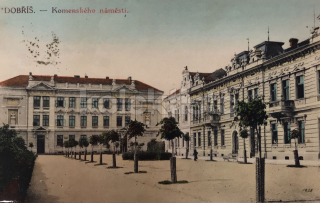 360 Kč PB Pohlednice Dobříš, CZE120312