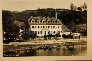 240 Kč PB Pohlednice Kamýk nad Vltavou, CZE120339