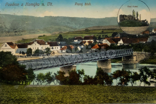 420 Kč PB Pohlednice Kamýk nad Vltavou, CZE120345