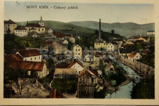 300 Kč PB Pohlednice Nový Knín, CZE120354