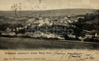 320 Kč PB Pohlednice Nový Knín, CZE120358
