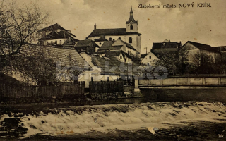 360 Kč PB Pohlednice Nový Knín, CZE120363