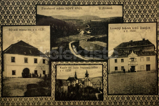 360 Kč PB Pohlednice Nový Knín, CZE120364