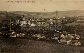 360 Kč PB Pohlednice Nový Knín, CZE120365