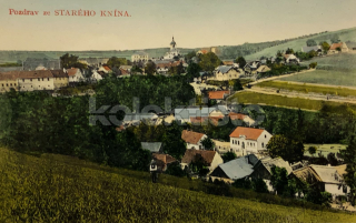 360 Kč PB Pohlednice Nový Knín, CZE120367