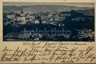 380 Kč PB Pohlednice Nový Knín, CZE120370