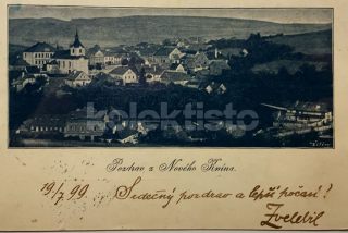 400 Kč PB Pohlednice Nový Knín, CZE120373