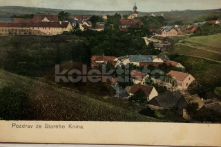 420 Kč PB Pohlednice Nový Knín-Starý Knín, CZE120375