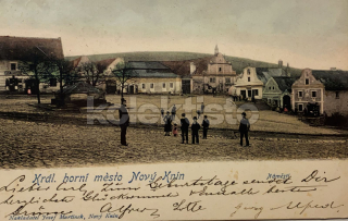 450 Kč PB Pohlednice Nový Knín, CZE120376