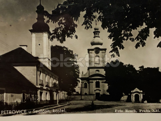 180 Kč PB Pohlednice Petrovice, CZE120378