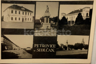 180 Kč PB Pohlednice Petrovice, CZE120379