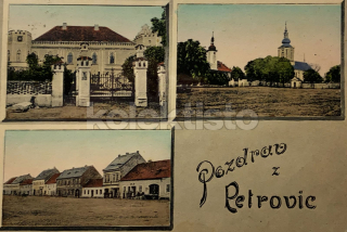 420 Kč PB Pohlednice Petrovice, CZE120386