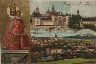 120 Kč PB Pohlednice Příbram, CZE120388