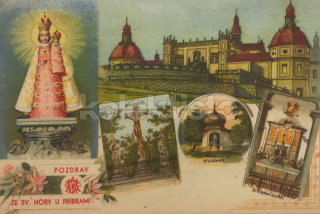 120 Kč PB Pohlednice Příbram, CZE120389