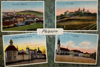 140 Kč PB Pohlednice Příbram, CZE120401