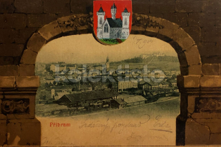 1400 Kč PB Pohlednice Příbram, CZE120403