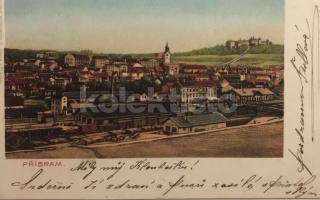 160 Kč PB Pohlednice Příbram, CZE120409