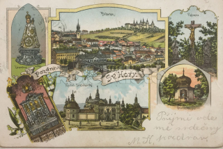 160 Kč PB Pohlednice Příbram, CZE120410