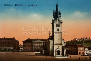 160 Kč PB Pohlednice Příbram, CZE120422