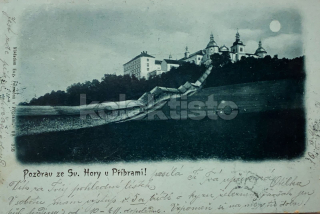 220 Kč PB Pohlednice Příbram, CZE120448